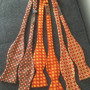 Trio (3) of BowTies- Happy Retirement to me!